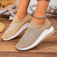 ⏰ TIJDELIJKE PRIJSVERLAGING! 💎Platform sneakers met stras, hoog comfort