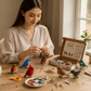 🏆 3D Knutselpakket voor Kinderen – Kleine Dieren van Kralen, Creatief & Leuk ✨🧵