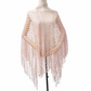 💐✨ Metallic Gehaakte Cover-Up – Licht, Luchtig & Perfect voor Zomerse Dagen