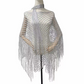 💐✨ Metallic Gehaakte Cover-Up – Licht, Luchtig & Perfect voor Zomerse Dagen