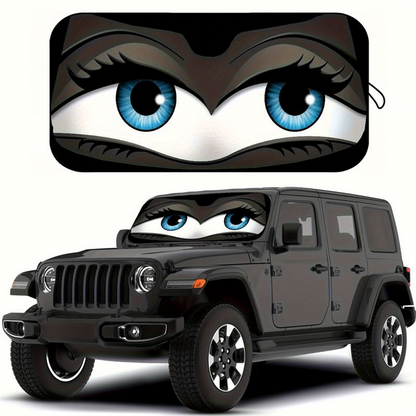 🌞🚗 Universele Voertuig Zonneklep – Snel te Bevestigen & Meer Comfort Onderweg