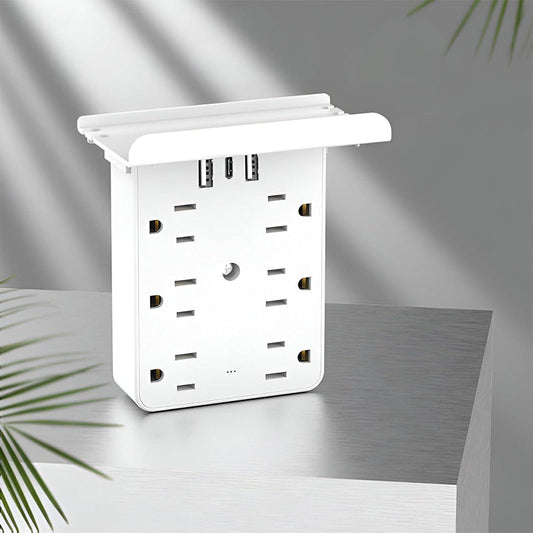 🏠 Slimme USB Stekkerdoos – Laad Meerdere Apparaten Tegelijk Op 🔋