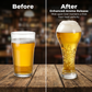 🍻 Ornate Embossed Bierglas – Perfect voor Koude Dranken & Gezellige Avonden ✨