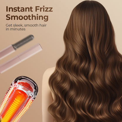 ✨ Draagbare Draadloze Mini Haarstyler Met Kam – Meer Volume & Een Natuurlijk Volle Look