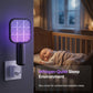 🦟 USB Oplaadbare Elektrische Muggenmepper – 2-in-1 Met Ingebouwde Muggenlamp ⚡