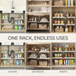 🧺 Verstelbare Keuken Organizer – Perfect voor Onder de Gootsteen Opbergen ✨