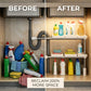 🧺 Verstelbare Keuken Organizer – Perfect voor Onder de Gootsteen Opbergen ✨