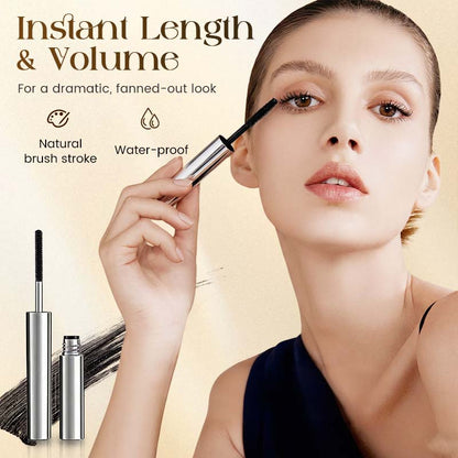 💄 KOOP 2, KRIJG 1 GRATIS! Waterproof Krullende & Verlengende Mascara – Langere, Mooiere Wimpers met een Verzorgde Look ✨