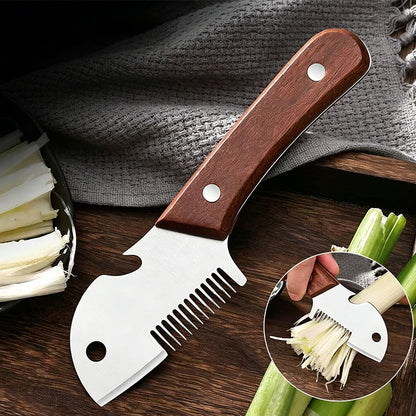 🔪 Multifunctioneel Snijmes voor Groene Uien & Groenten – Snel, Makkelijk & Efficiënt ✨