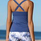Tweedelig Tankini-Set Met Buikcontrole – Stijlvol & Comfortabel In Het Water