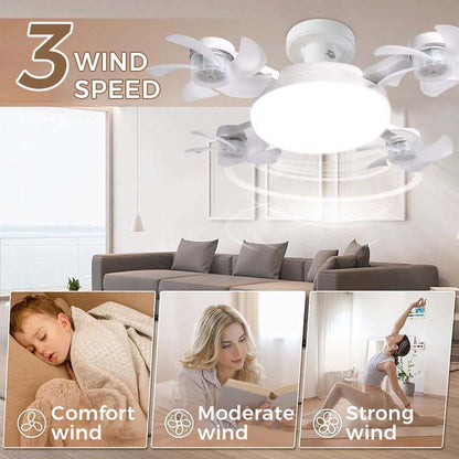 🌀 50% KORTING – E27 LED Ventilator Lamp – Koeling & Licht Zonder Installatie 💡