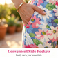 Women's Floral Print Drawstring Casual Pants