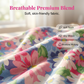 Women's Floral Print Drawstring Casual Pants