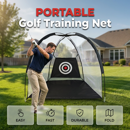 ⛳ Golf Oefennet met Doel – Train Je Swing Thuis of in de Tuin 🏌️