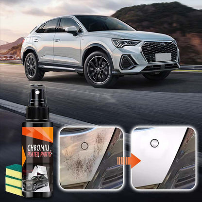 ✨ Chrome & Metaal Polijstmiddel – Herstelt Glans en Verwijdert Vuil 🚗