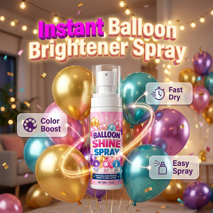 🎈 50% KORTING – Ballon Glans Spray – Maak Je Feest Decoraties Extra Mooi ✨