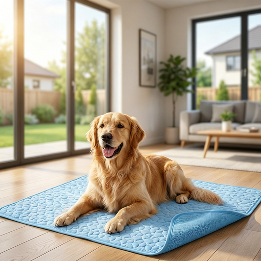 ❄️ 50% KORTING – Koelmat voor Huisdieren – Geen Extra Kosten aan de Deur 🐶💙
