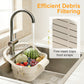 🧽 50% KORTING – Hangende Gootsteen Zeefmand – Houd Je Keuken Schoon & Netjes ✨