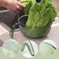 🥗 Multifunctionele Zeefschaal – Wassen, Gieten & Serveren in Één Keukenhulp 🍇