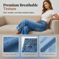 👖 50% KORTING – Hoge Taille Cropped Jeans – Wijde Pijpen & Flatterende Pasvorm 💙