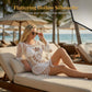 🌊 Boho Gehaakte Strand Cover-up – Luchtig & Elegant Zomergevoel ✨