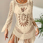 🌊 Boho Gehaakte Strand Cover-up – Luchtig & Elegant Zomergevoel ✨