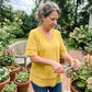 🌸 Elegante Dames Top met V-hals – Luchtige Stof & Comfortabele Losse Pasvorm ✨