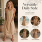 👗 Comfortabele Mouwloze Jurk – Losvallende Pasvorm met Flatterende Zomerlook ✨