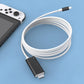 📱➡️🖥️ 50% KORTING! 2m USB-C naar HDMI-kabel met PD – Spelen & Opladen Tegelijk, Zonder Lag | Voor Switch, Tablet & Telefoon 🎮⚡