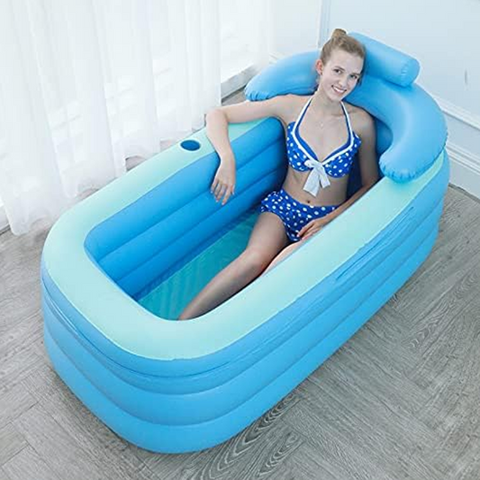 🧘 Opblaasbaar Wellness Bad – Ontspan en Herstel in Eigen Huis 🛁