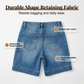 👖 Bermuda Denimshort voor Dames – Comfortabele Pasvorm & Praktische Zakken ☀️