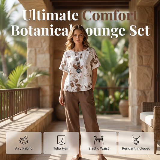 🌸 Dames T-Shirt Set met Print – Comfortabel, Casual & Makkelijk te Combineren 👕