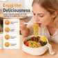 🍜 Grote Ramenkommen Set – 6-delige Noodle Bowl Set voor Thuisgebruik 🏠