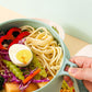 🍜 Grote Ramenkommen Set – 6-delige Noodle Bowl Set voor Thuisgebruik 🏠