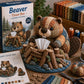🧵 DIY Dieren Servethouder Set – Creatief Handwerk & Schattige Tafeldecoratie 🐨