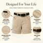 👖 Dames Casual Stretch Shorts Met Utility Zakken – Comfortabel, Praktisch & Flatterend