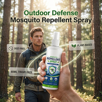 🌿 Plantaardige Muggenwerende Spray – Ideaal voor Tuin, Terras & Buitenactiviteiten 🦟