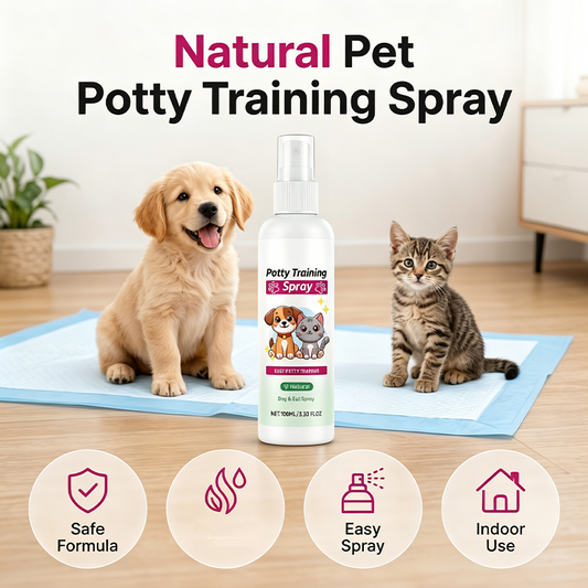🐶🐱 Zindelijkheidsspray voor Honden & Katten – Ondersteunt de Zindelijkheidstraining ✨