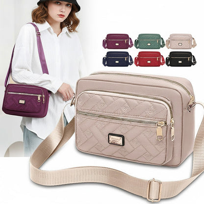 👜 Waterdichte Crossbody Tas voor Dames – Lichtgewicht, Meerdere Vakken & Praktisch voor Elke Dag ✨