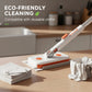 🧹 Handsfree Platte Mop met Clipsysteem – Schoonmaken Zonder Steeds te Bukken | Dun Ontwerp, Stevige Clip & Makkelijk in Gebruik ✨