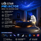 ✨ USB Sterrenprojector Nachtlampje – Creëer Een Magische Sterrenhemel In Elke Kamer