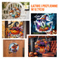 🎃 50% KORTING – Diamanten Halloween Krans DIY Set | Creëer Zelf Een Unieke Feestelijke Decoratie