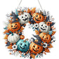 🎃 50% KORTING – Diamanten Halloween Krans DIY Set | Creëer Zelf Een Unieke Feestelijke Decoratie