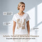 ✨ Casual 2-Delige Dames Set – V-Hals T-Shirt Met Cropped Broek | Comfortabel & Stijlvol
