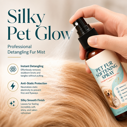 🐾 Gentle Pet Coat Ontklittende Spray – Voor Een Zachte, Gladde En Verzorgde Vacht