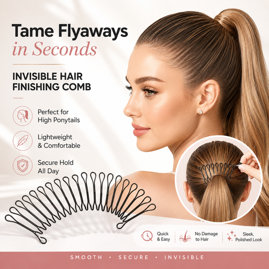 ✨ Flexibele Onzichtbare Haarstyler – Tem Pluizig Haar En Creëer Een Verzorgde Look