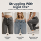👖 Dames Capri Jeans Met Rechte Pijpen – Comfortabele Pasvorm & Tijdloze Stijl