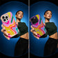 💥 TIJDELIJK 50% KORTING! 🌈 Regenboog Gradient Hardcase – Slank, Schokbestendig & Trendy