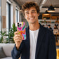 💥 TIJDELIJK 50% KORTING! 🌈 Regenboog Gradient Hardcase – Slank, Schokbestendig & Trendy