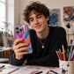 💥 TIJDELIJK 50% KORTING! 🌈 Regenboog Gradient Hardcase – Slank, Schokbestendig & Trendy